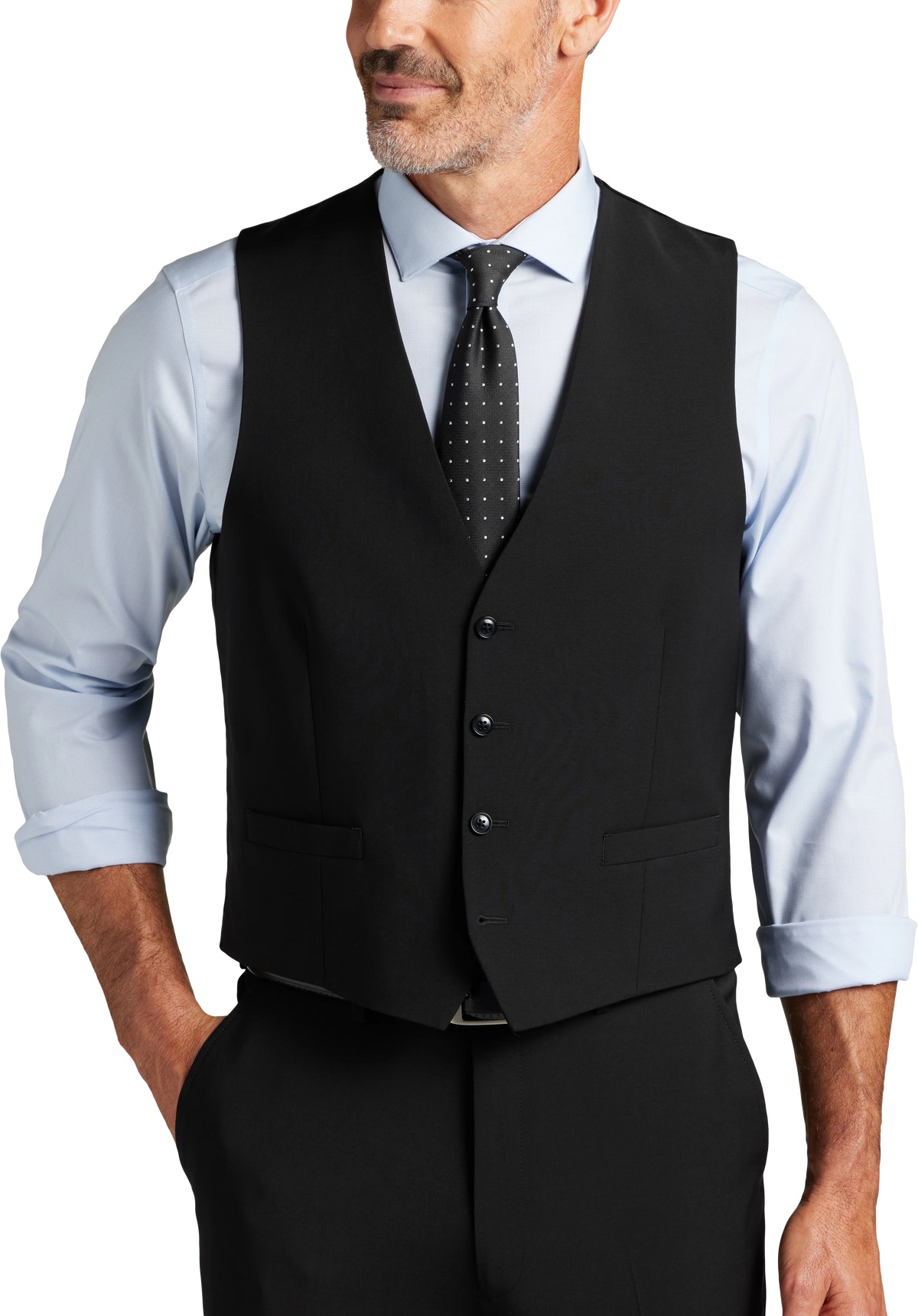 X-Fit Slim Wool Blend Suit Vest