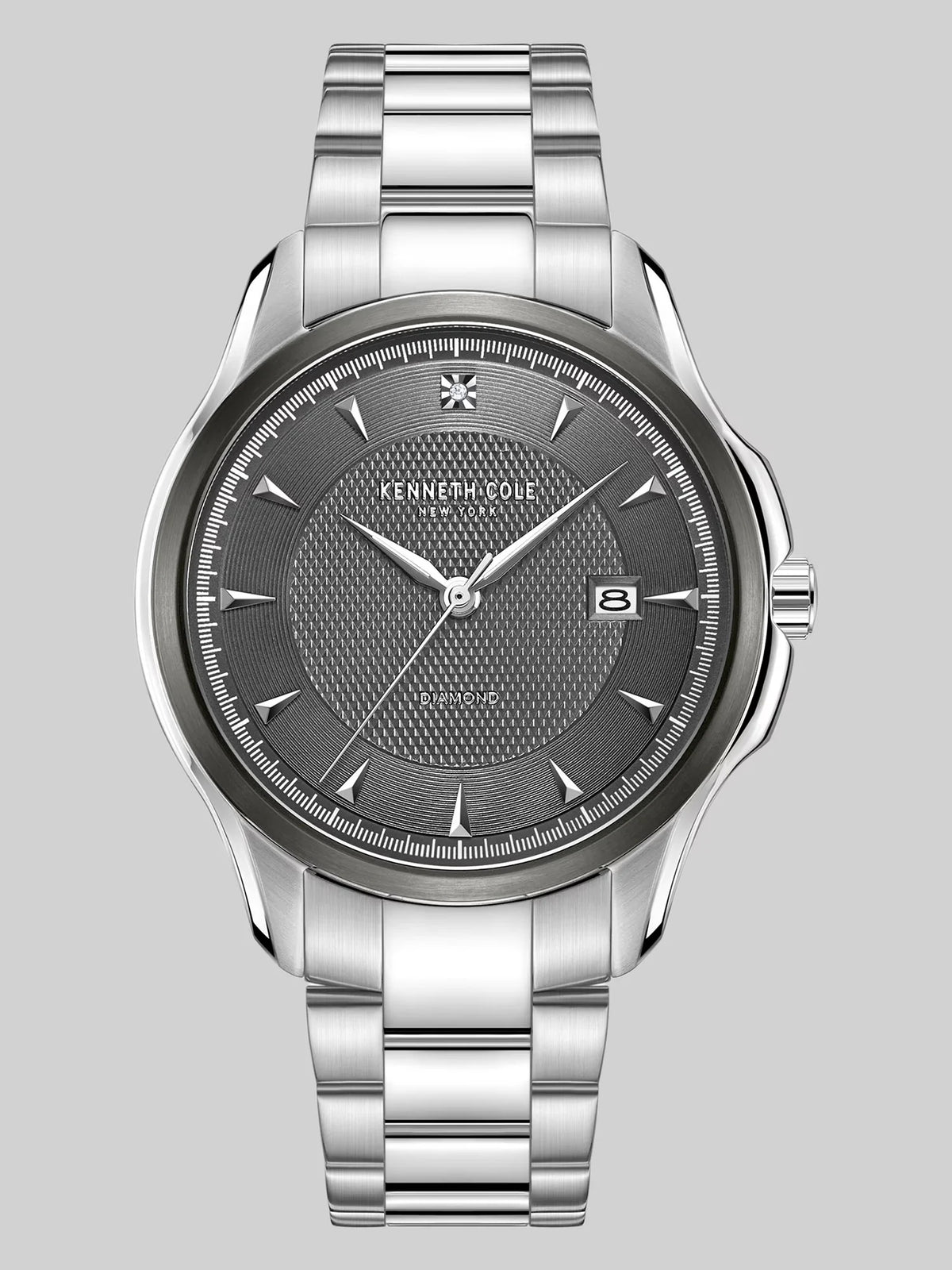 42mm Genuine Diamond Dial Watch