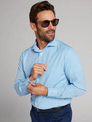 Modern Fit Bengal Stripe Dress Shirt