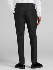 Skinny Fit Polka Dot Suit Pants