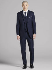 Navy Satin Edged Notch Lapel Tux