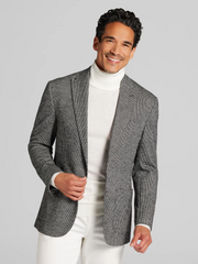 Modern Fit Houndstooth Sport Coat