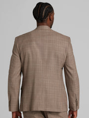 Classic Fit Wool Blend Plaid Suit Jacket