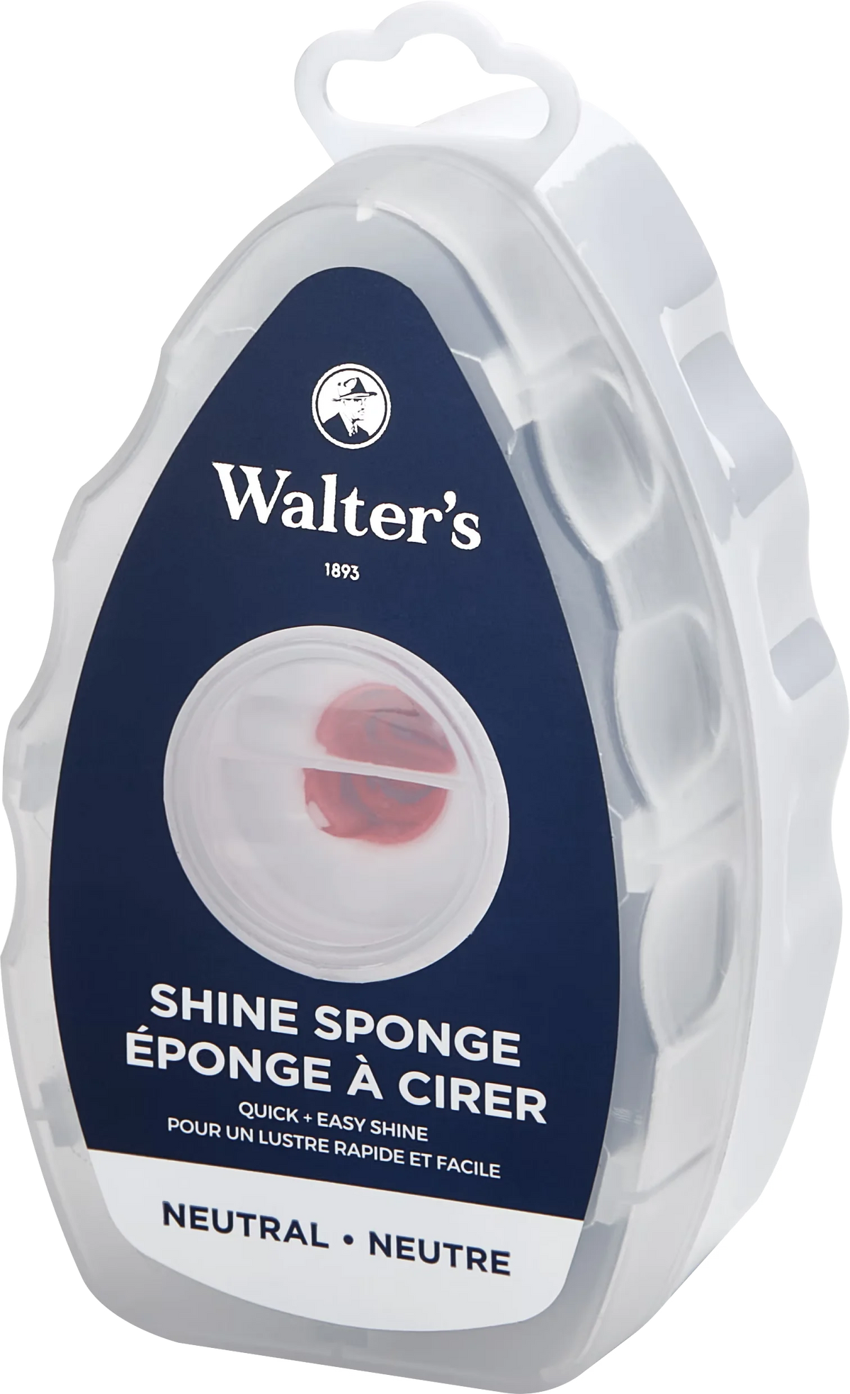 Neutral Shoe Shine Sponge