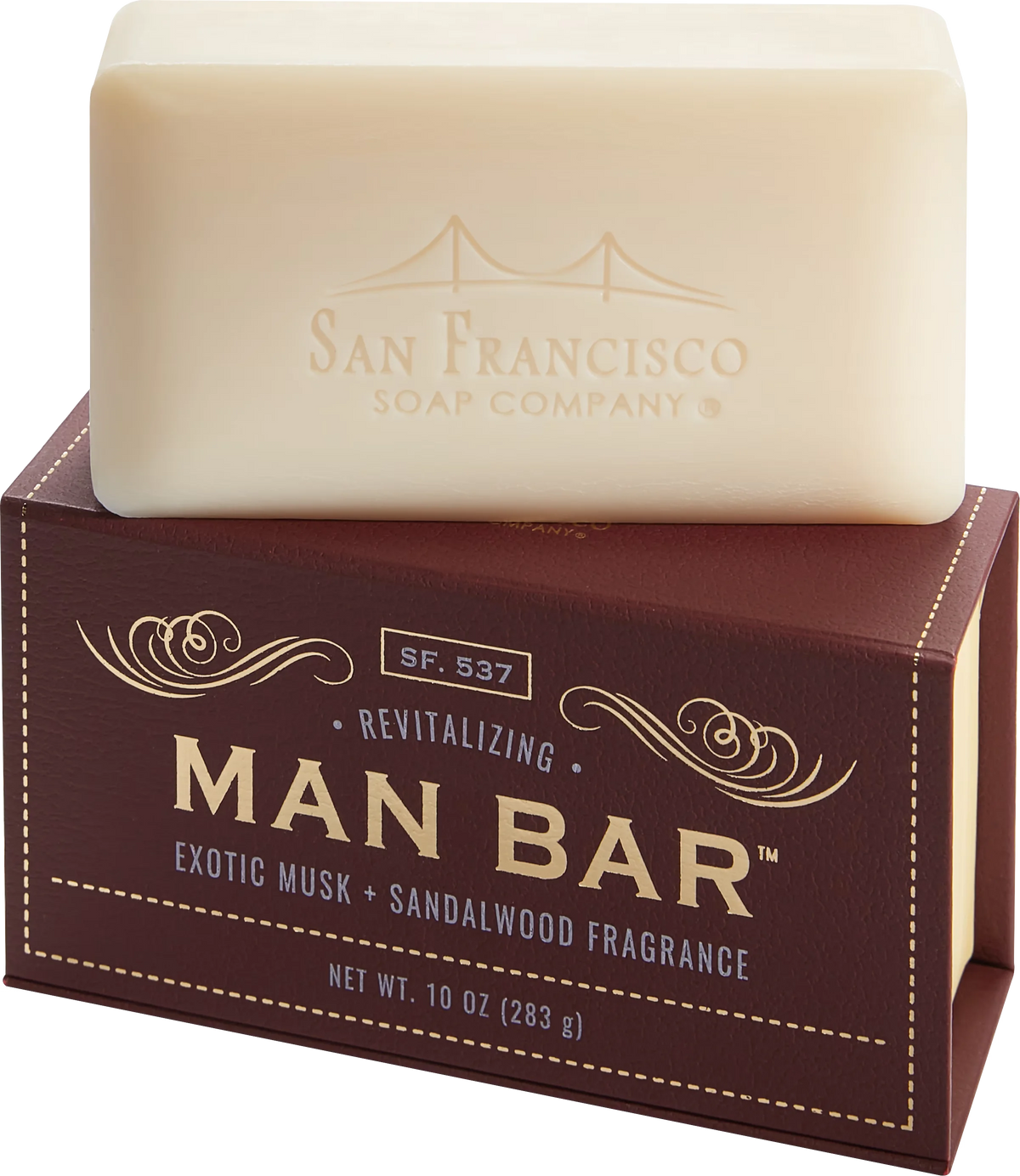 Man Bar Revitalizing Exotic Musk Sandalwood Bar Soap