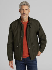 Cotton Blend Casual Jacket