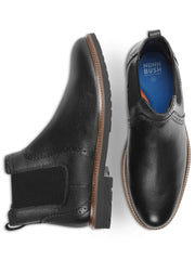 Otis II Leather Plain Toe Chelsea Boots