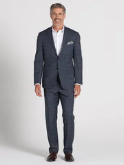 Modern Fit Plaid Suit