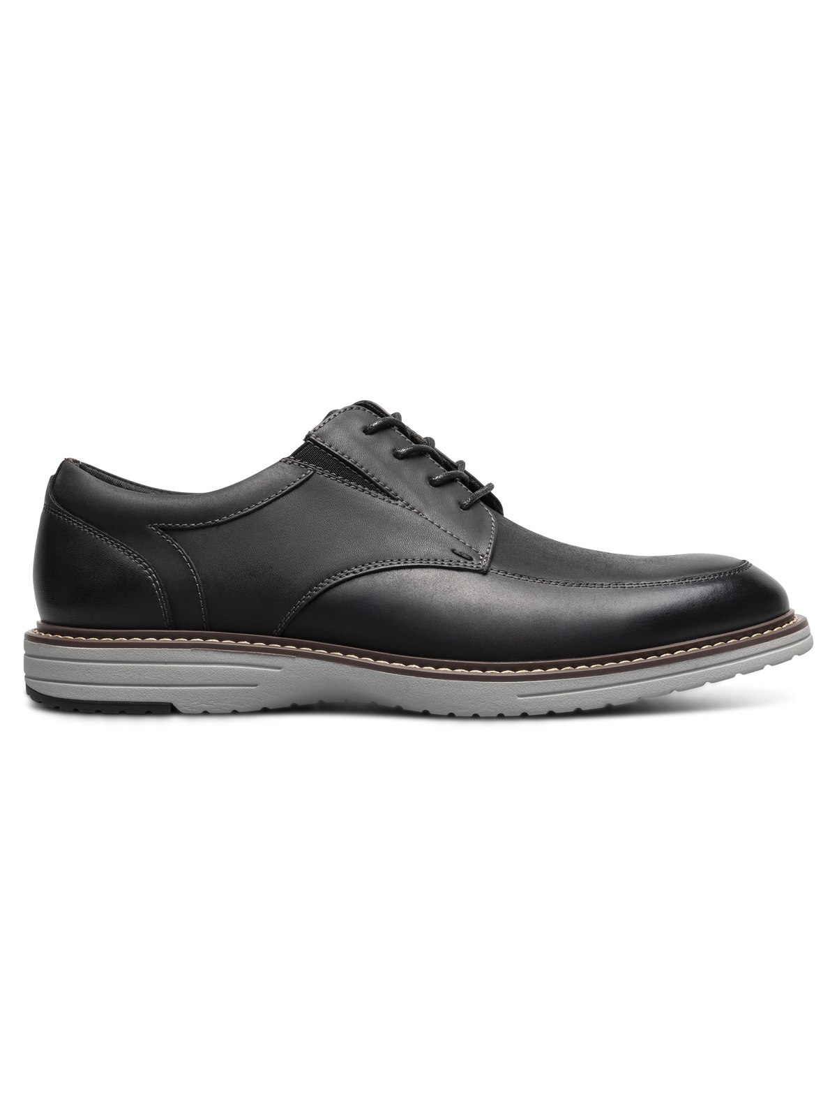 Griff Leather Moc Toe Oxfords