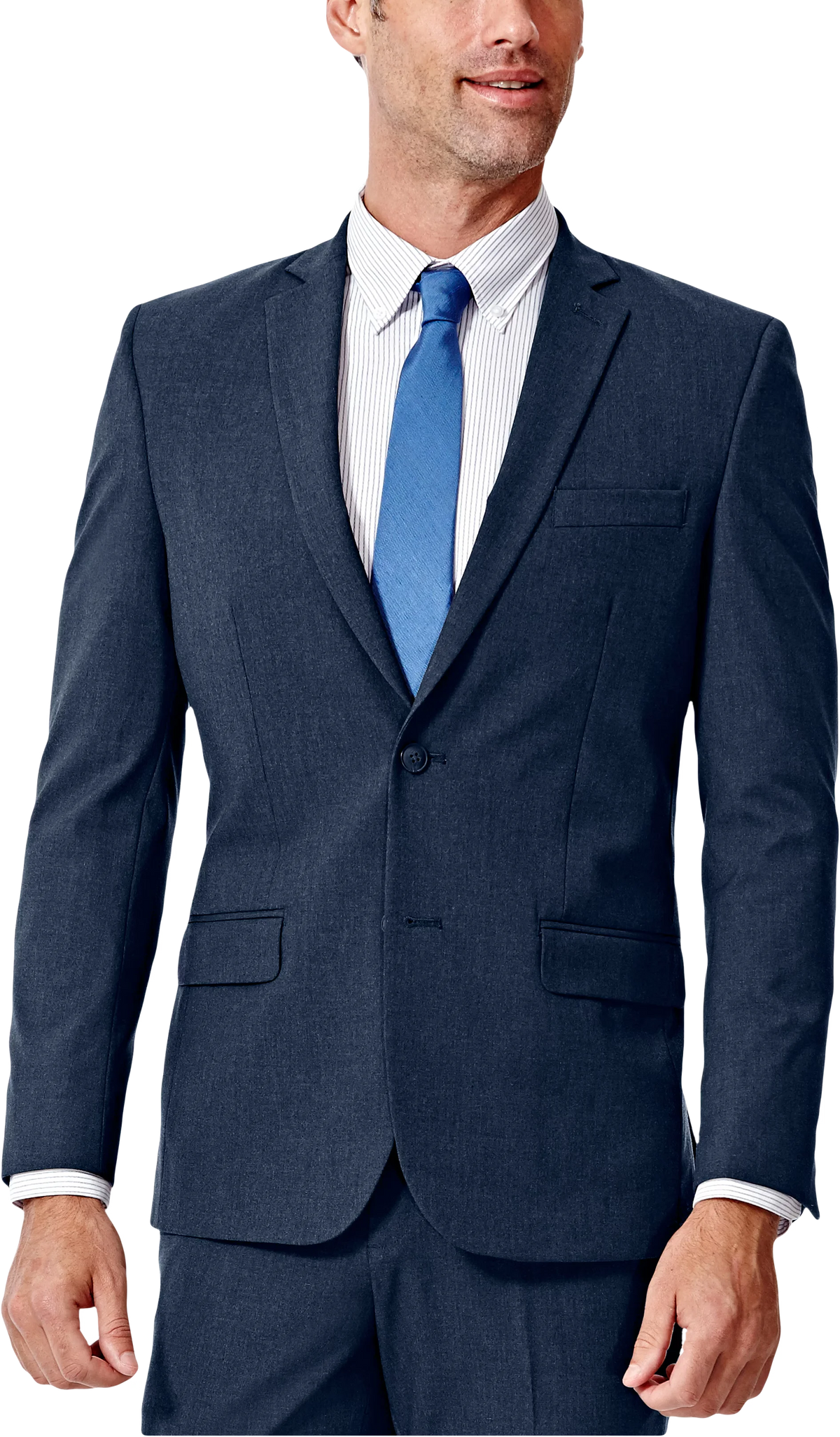 J.M. Haggar™ 4 Way Stretch Slim Fit Flat Front Suit Jacket