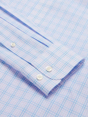 Slim Fit Tattersall Plaid Dress Shirt