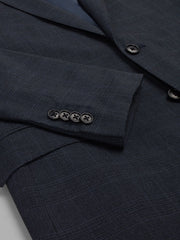 Slim Fit Plaid Suit