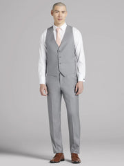 Gray Notch Lapel Suit