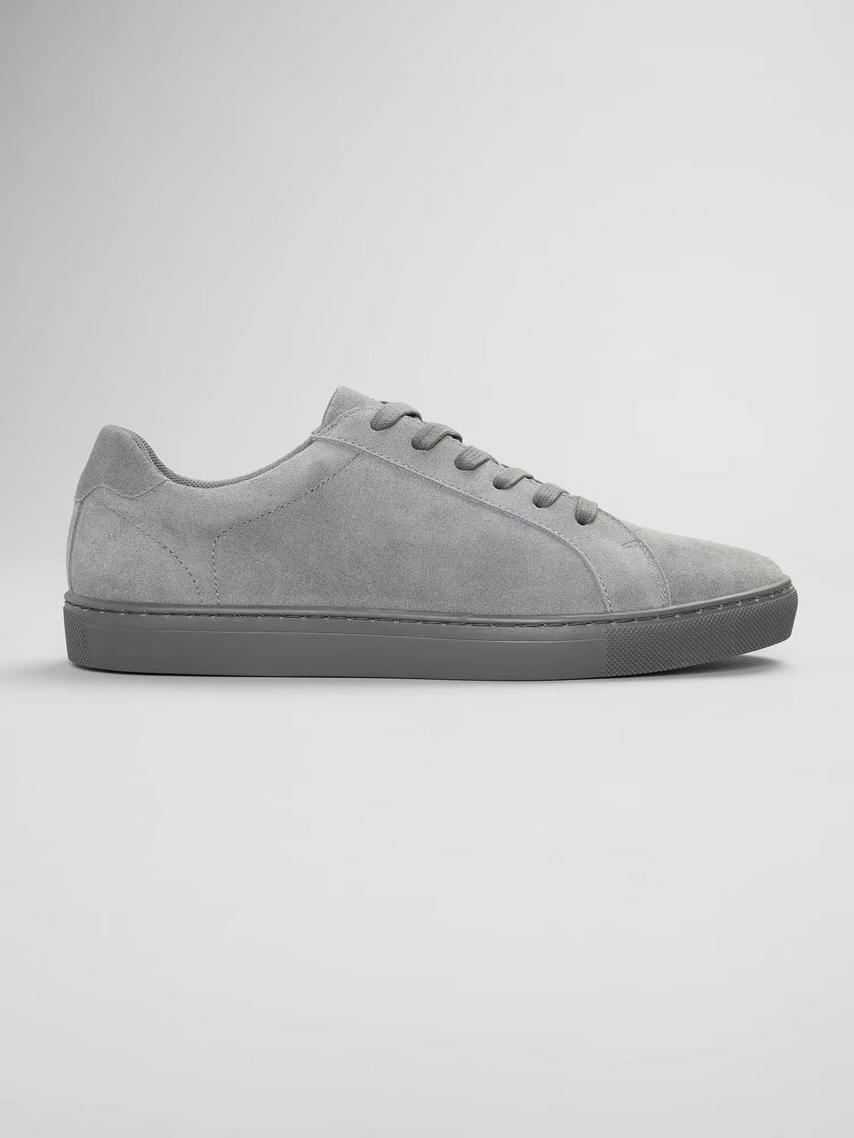 Plain Toe Suede Sneakers