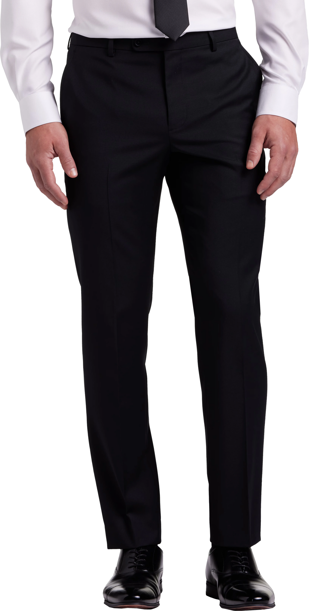 Slim Fit Premium Wool Blend Suit Pants