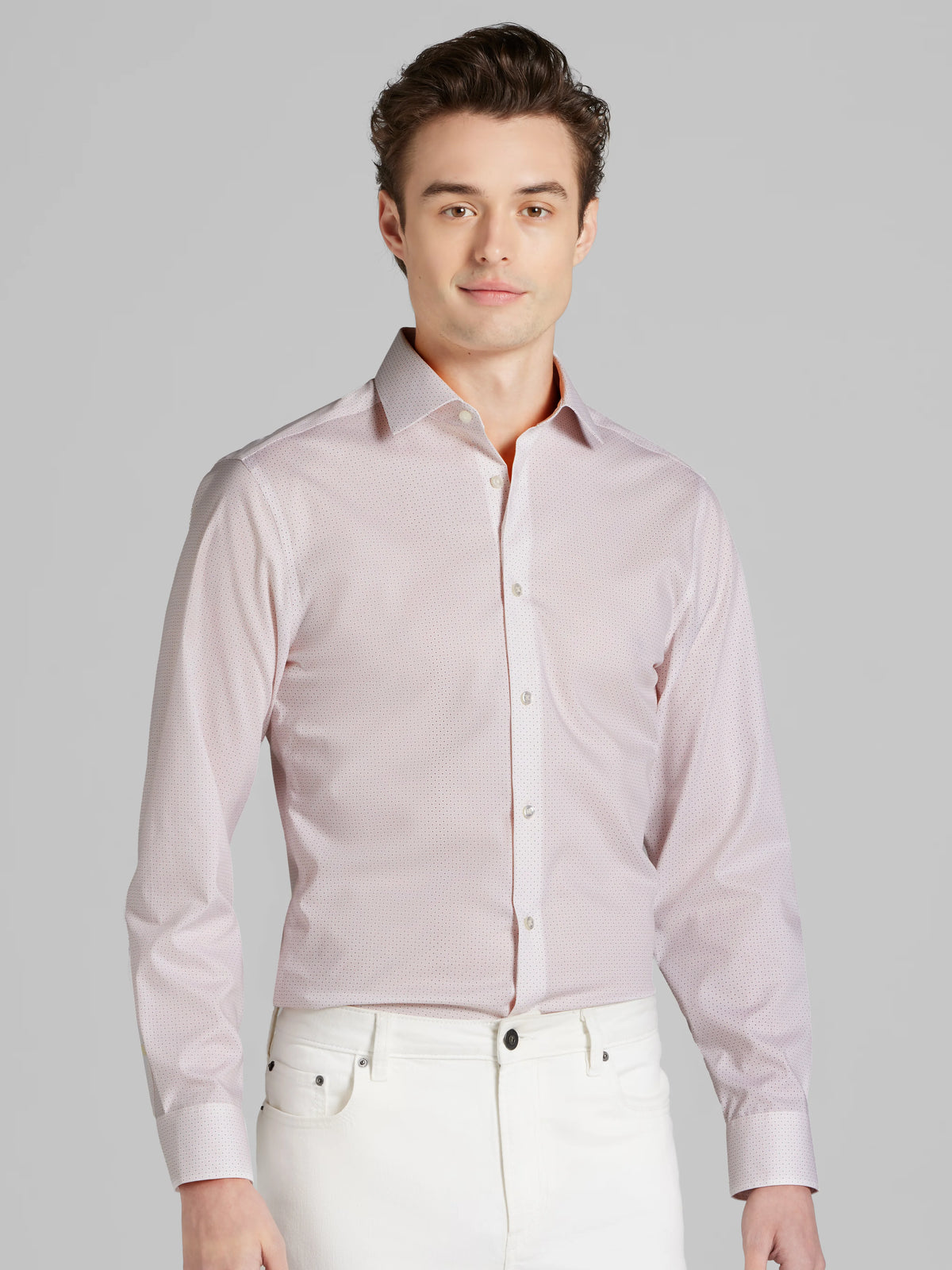 Slim Fit Supima Cotton Dress Shirt