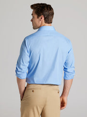 Athletic Fit Solid Poplin Dress Shirt