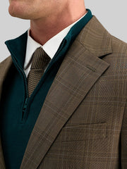 Slim Fit Plaid Sport Coat