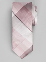 Refined Plaid Tie