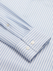 Slim Fit Ultra Performance Stretch Textured Stripe Dress Shirt