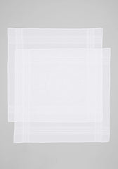 Cotton Handkerchiefs, 2-Pack