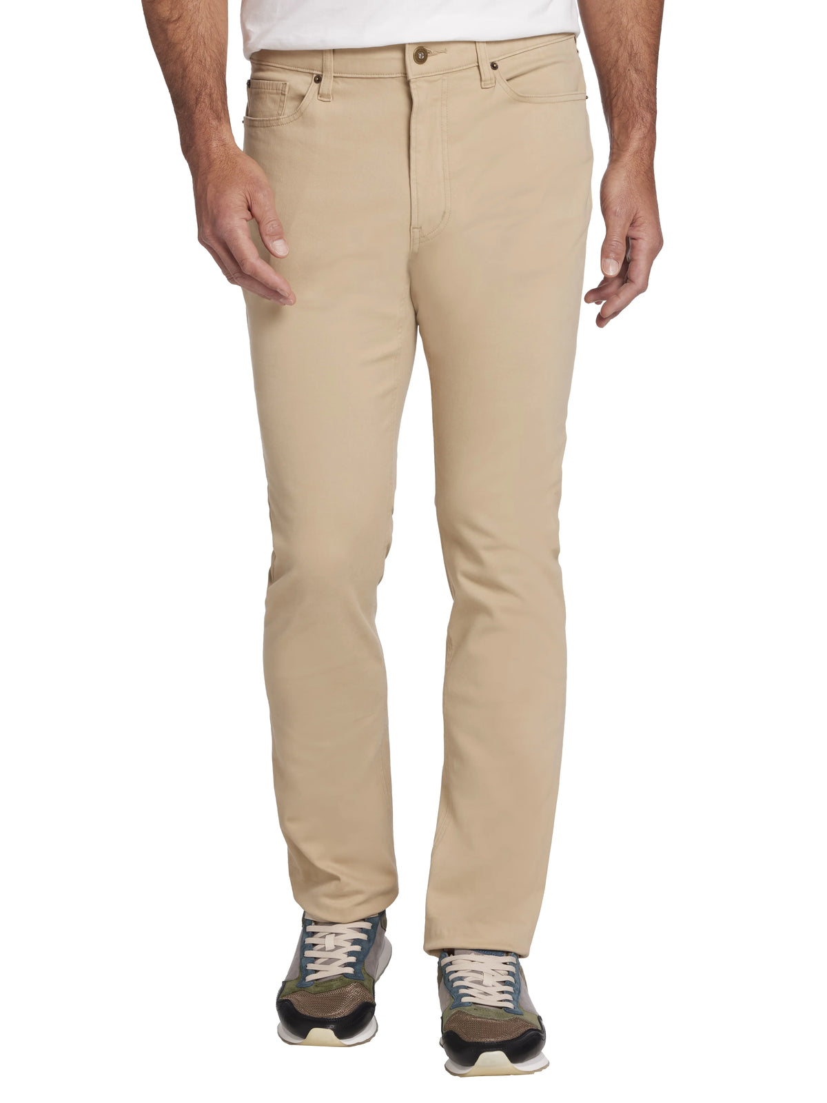 Slim Fit Comfort Stretch 5-Pocket Pants