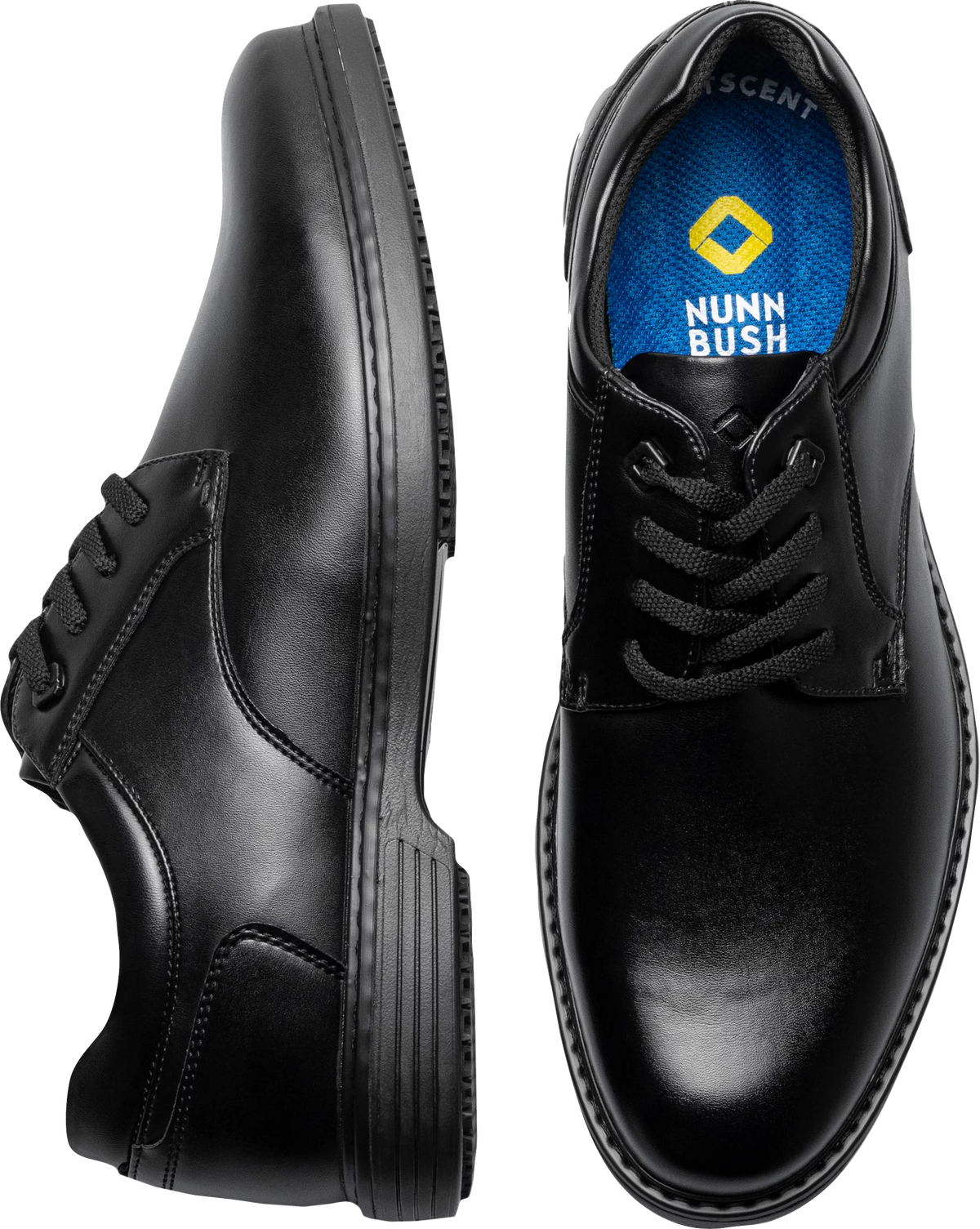 Wade Work Plain Toe Oxfords