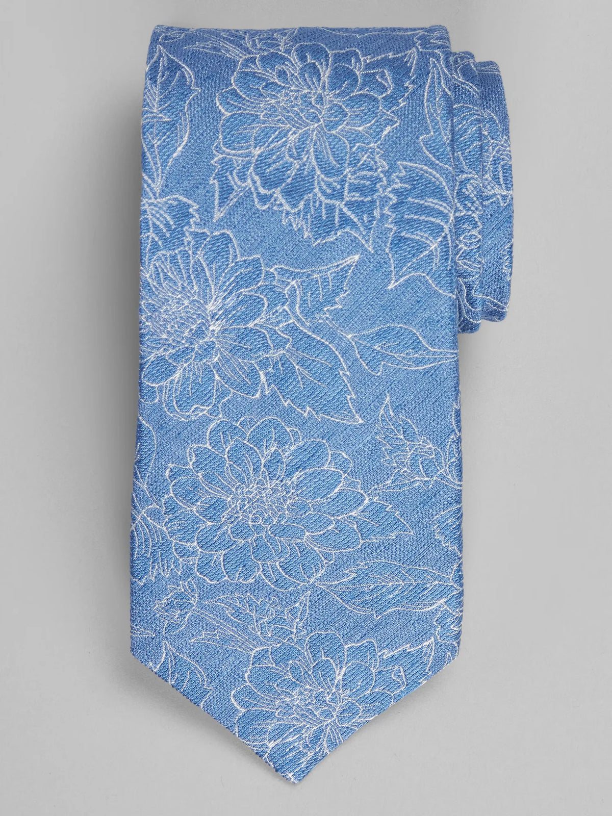 Floral Silhouette Tie