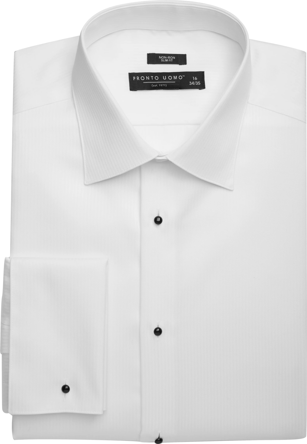 Slim Fit French Cuff Formal Dress Shirt