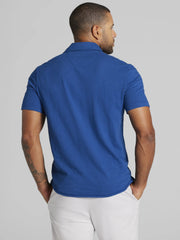 Modern Fit Short Sleeve Button Up Shirt