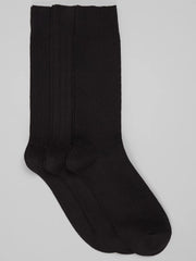 Solid Butterluxe Socks, 3-Pair