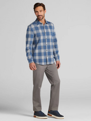 Modern Fit Button Up Overshirt