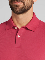 Modern Fit Pique Knit Polo Shirt