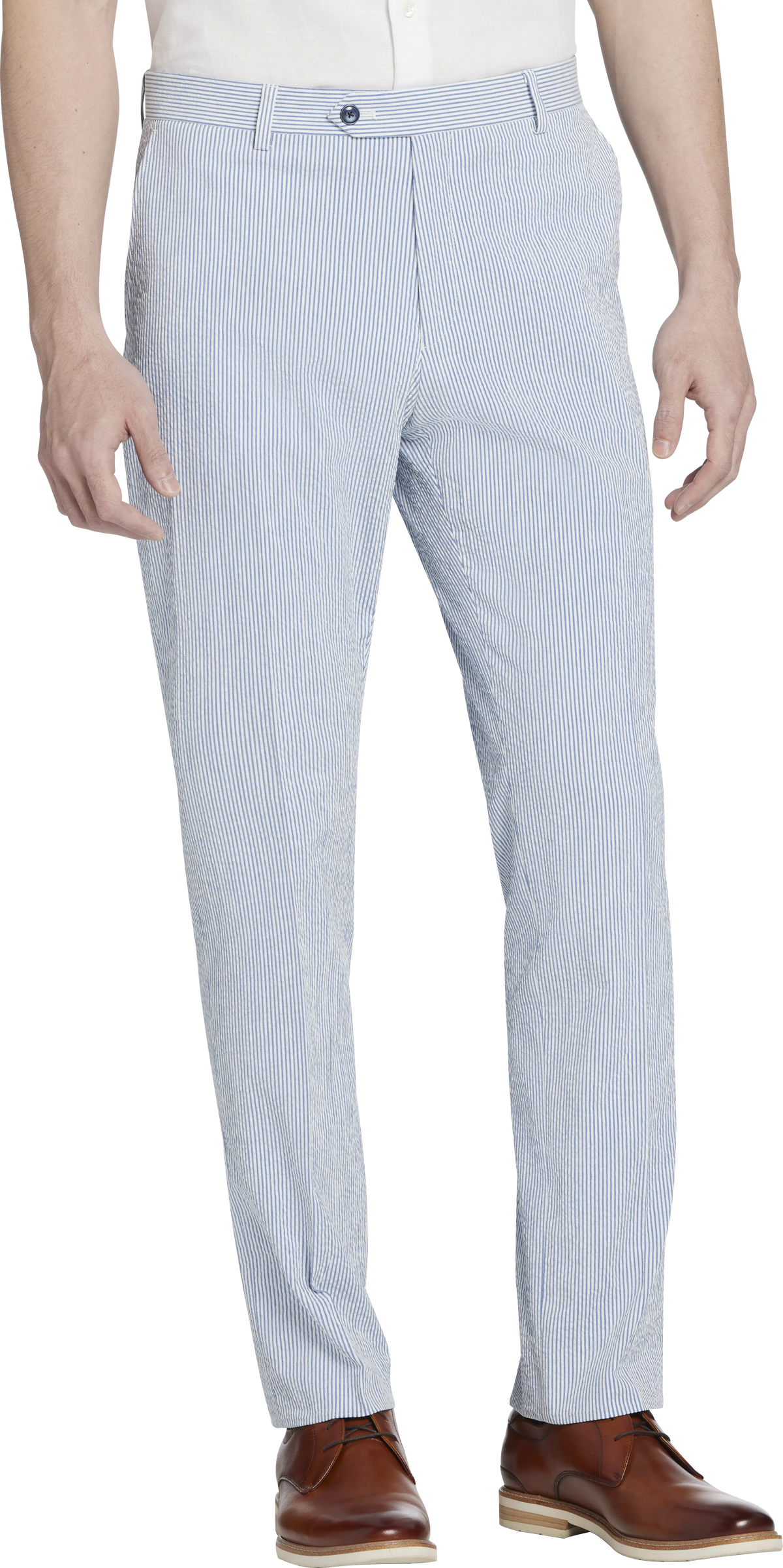 Modern Fit Seersucker Suit Pants