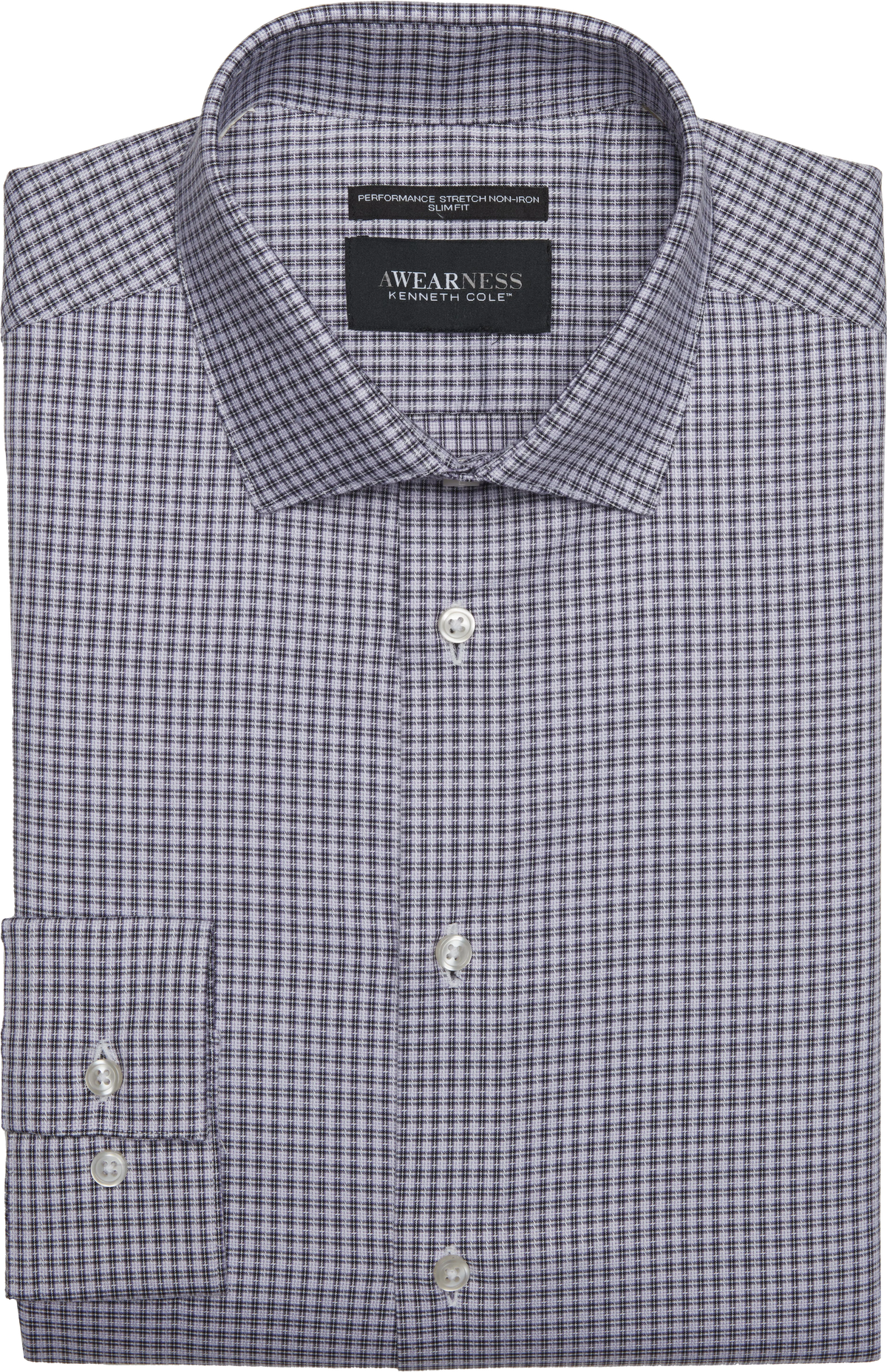 Slim Fit Ultra Performance Stretch Dobby Check Dress Shirt