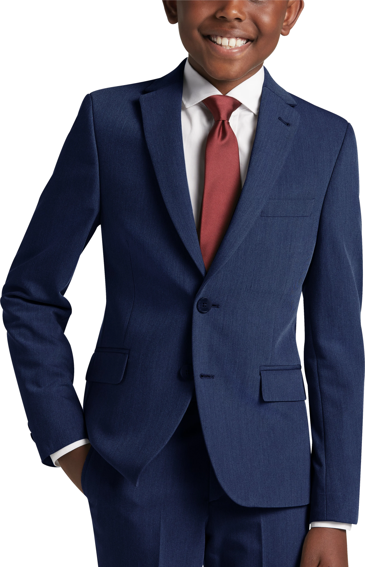 Boys Slim Fit Suit Jacket