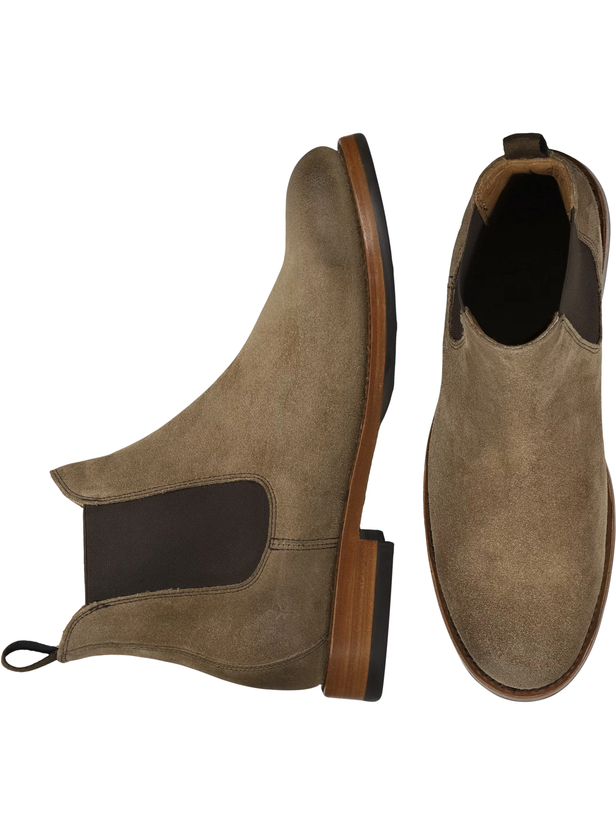 Dylan Suede Plain Toe Chelsea Boots