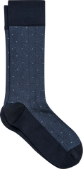 Chevron Stripe Pindot Socks, 1-pair
