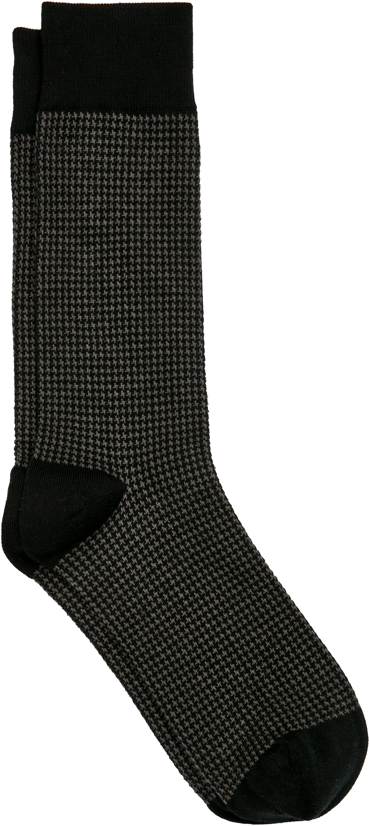 Houndstooth Dress Socks, 1-pair