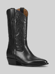 Bruce Pull-On Plain Toe Cowboy Boots