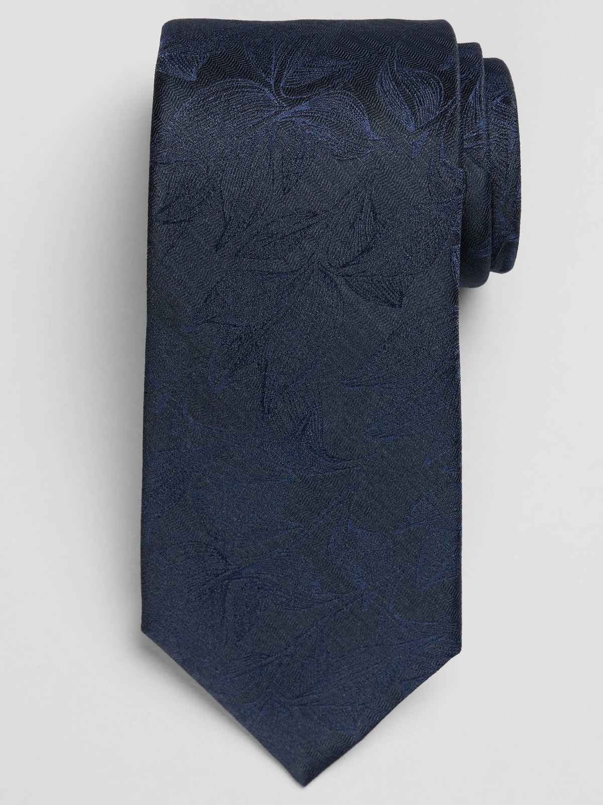 Narrow Tonal Botanical Tie