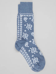Bandana Socks, 1-Pair