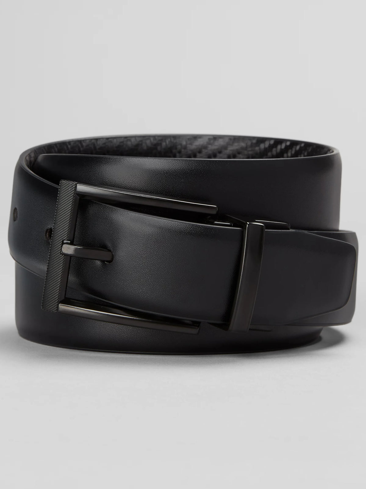 Feather Edge Reverible Textured Buckle Belt