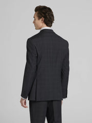 Modern Fit Plaid Suit