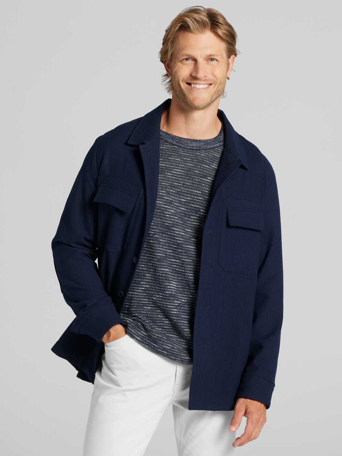 Tech Flannel Shirt Jacket