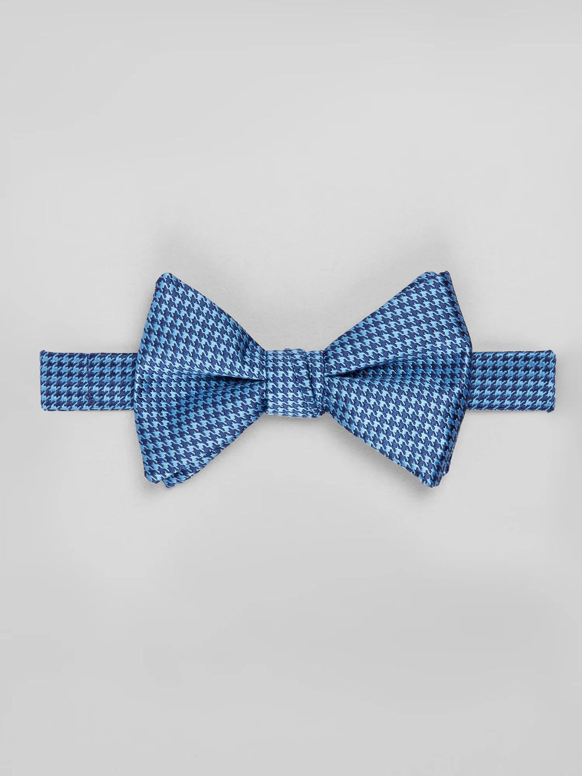 Tonal Houndstooth Pre-Tied Bow Tie