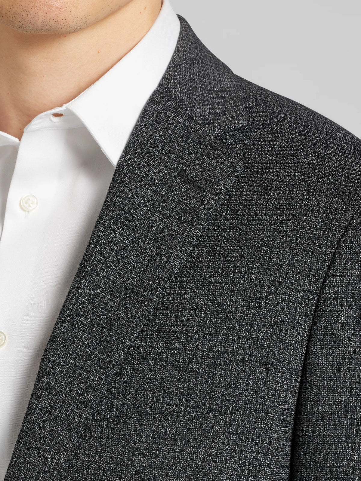 CHILLFLEX Slim Fit Mini Check Suit