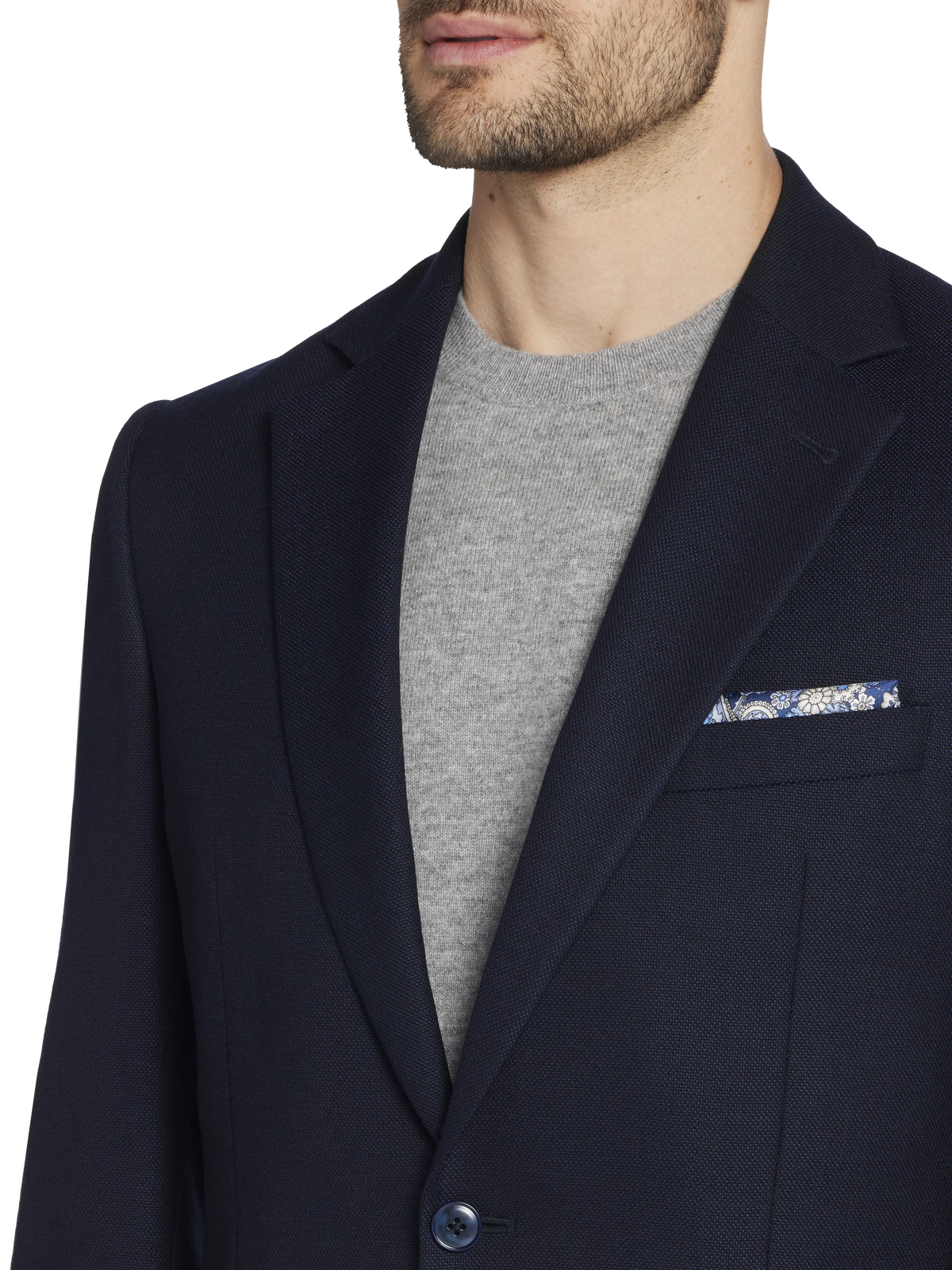 Executive Fit Premium Wool Blend Blazer