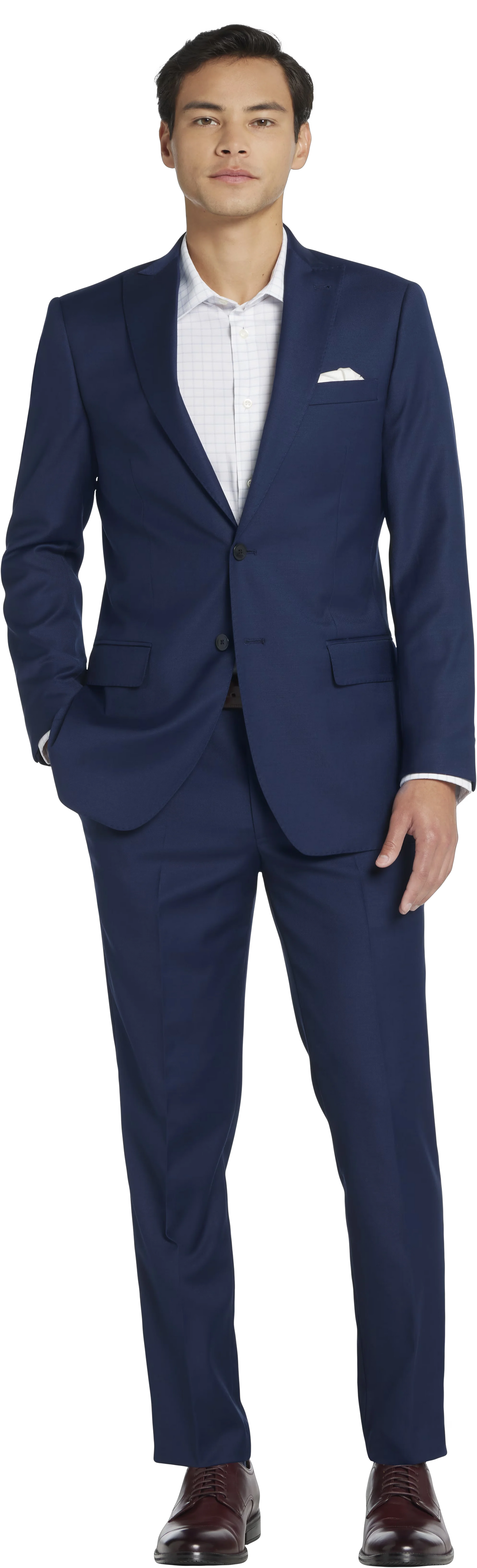 Slim Fit Premium Wool Blend Suit Jacket