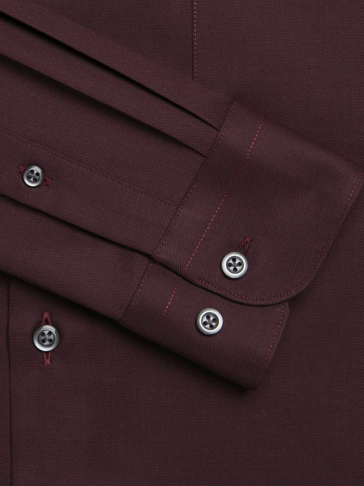 Slim Fit Solid Sharkskin Dress Shirt